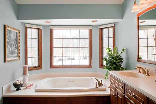 quartz countertops with decorative backsplash design